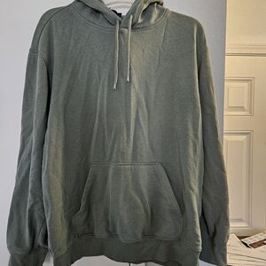 Hooded Sweatshirt green/blue in great condition